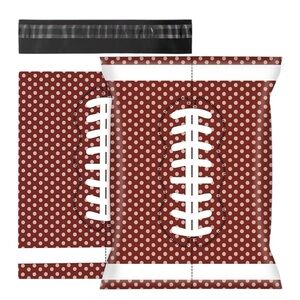 Football Polymailers - Brown